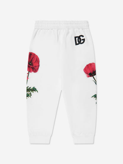 Dolce & Gabbana 女童 Poppy 慢跑裤（白色）