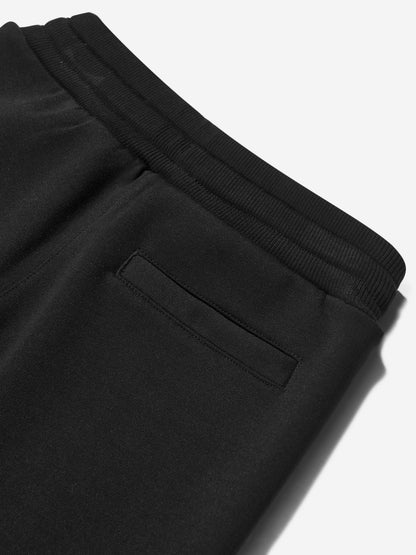 Dolce & Gabbana 女童黑色徽标慢跑裤