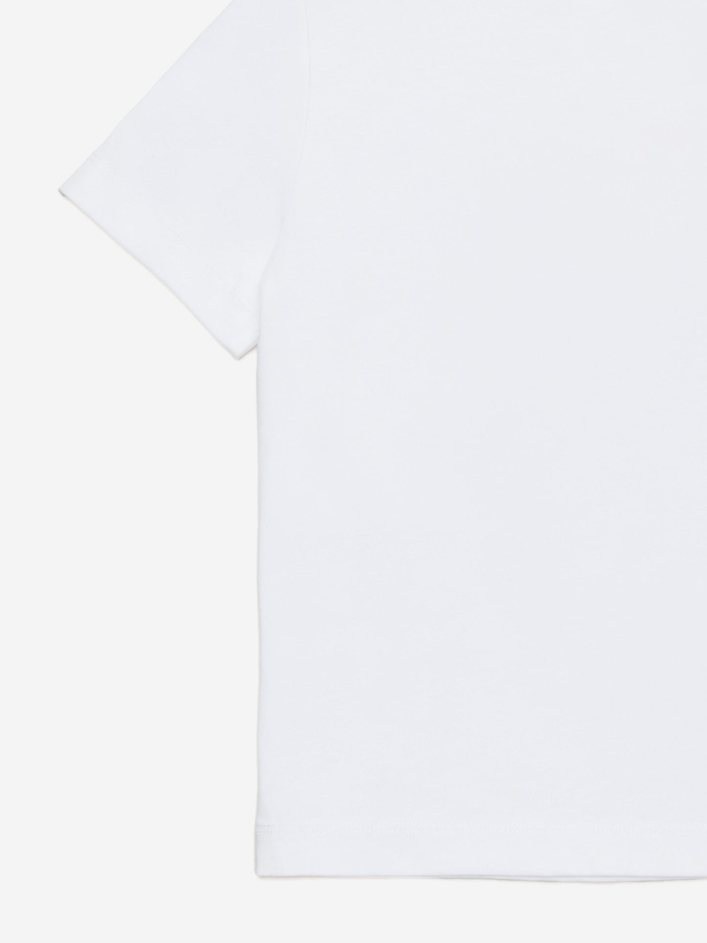 Girls Heart Logo T-Shirt in White