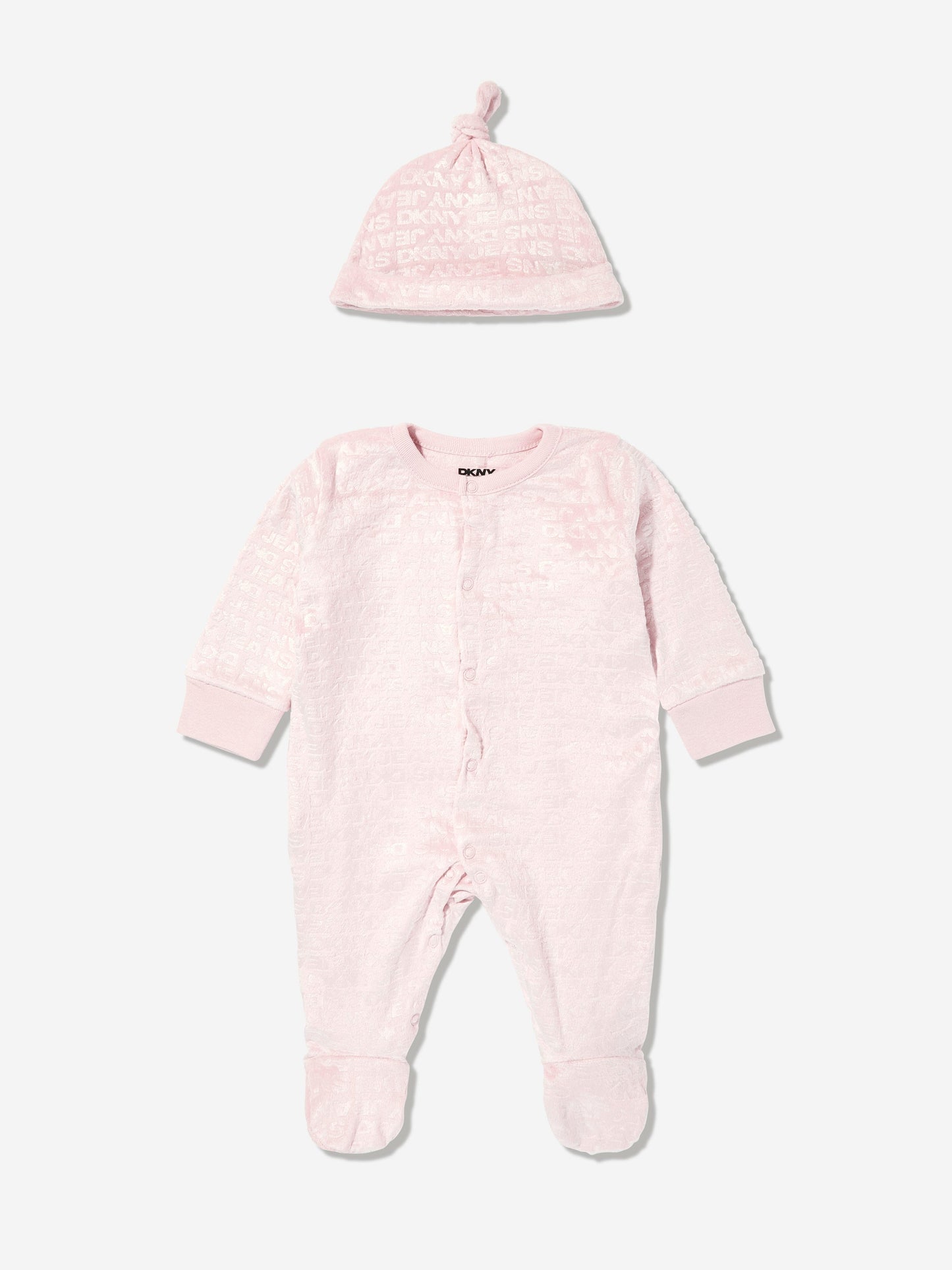 DKNY Baby Girls Babygrow Set in Pink