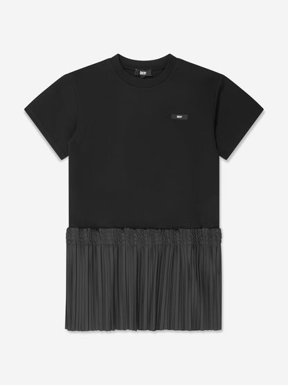 DKNY Girls Milano 黑色连衣裙