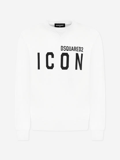 Dsquared2 Kids Icon 白色运动衫