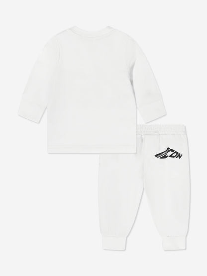 Baby Icon Logo 白色运动服