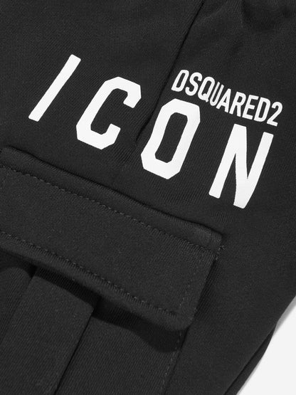 Baby Icon 黑色工装裤