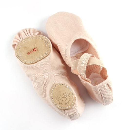 女童淡粉色芭蕾舞鞋(03020C/ballet pink)