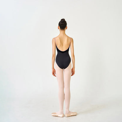 黑色丝绒芭蕾舞连体衣(Tulip Velvet Leotard /Royal Black)