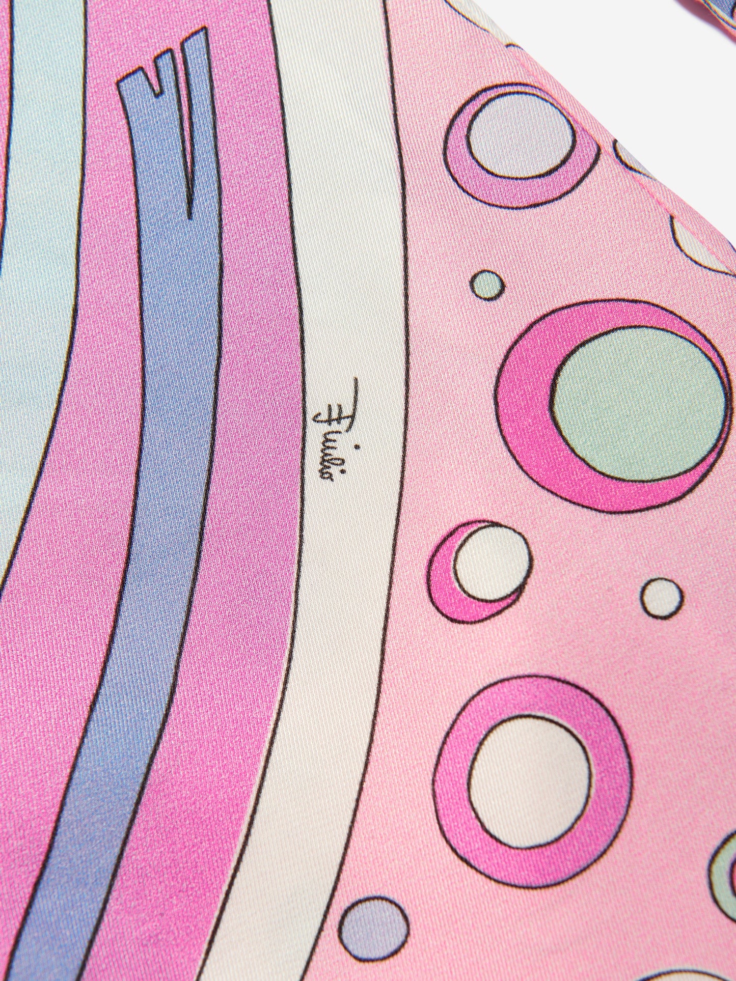 Girls Fontane Print Trousers in Pink
