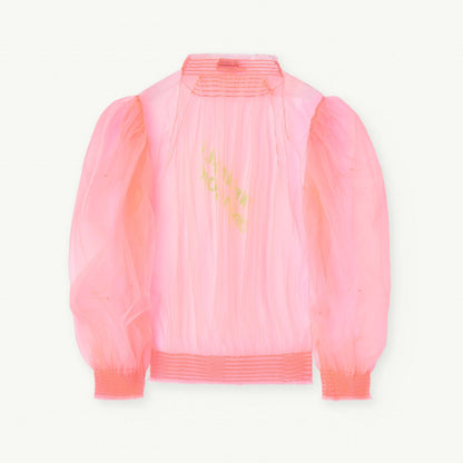 女童粉色Logo上衣