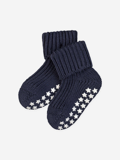 Falke Baby 棉质 Catspads 家居袜（海军蓝）