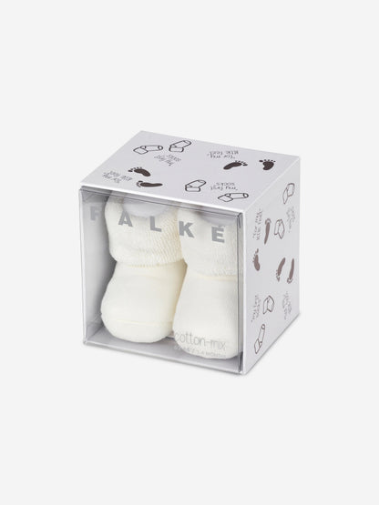 Falke Baby Erstrin 象牙色袜子礼盒