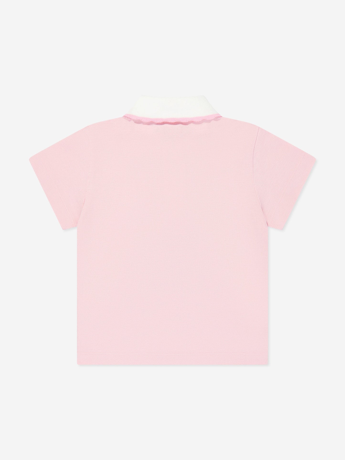 Fendi Girls Polo Shirt in Pink
