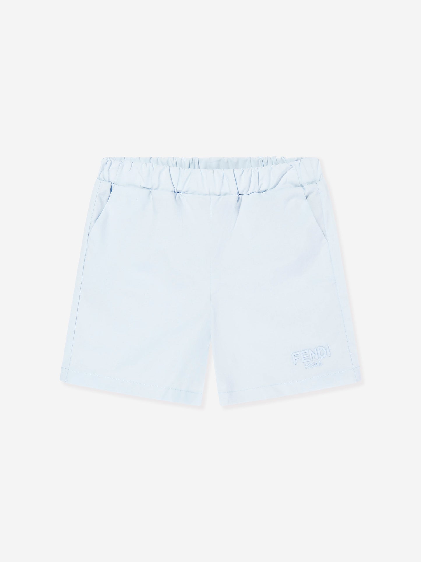 Baby Boys Logo Shorts in Blue