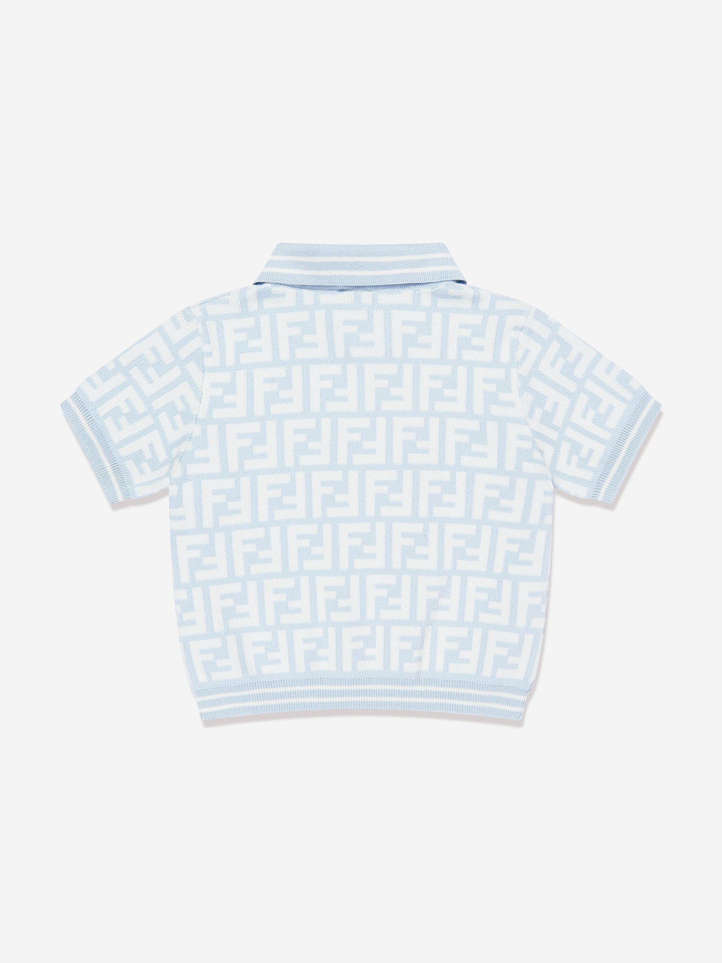 Baby Boys FF Logo Polo Shirt in Blue