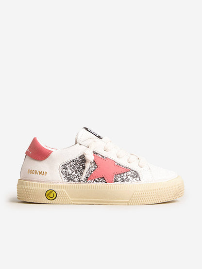Golden Goose Girls 亮片皮革 Star May 运动鞋（多色）