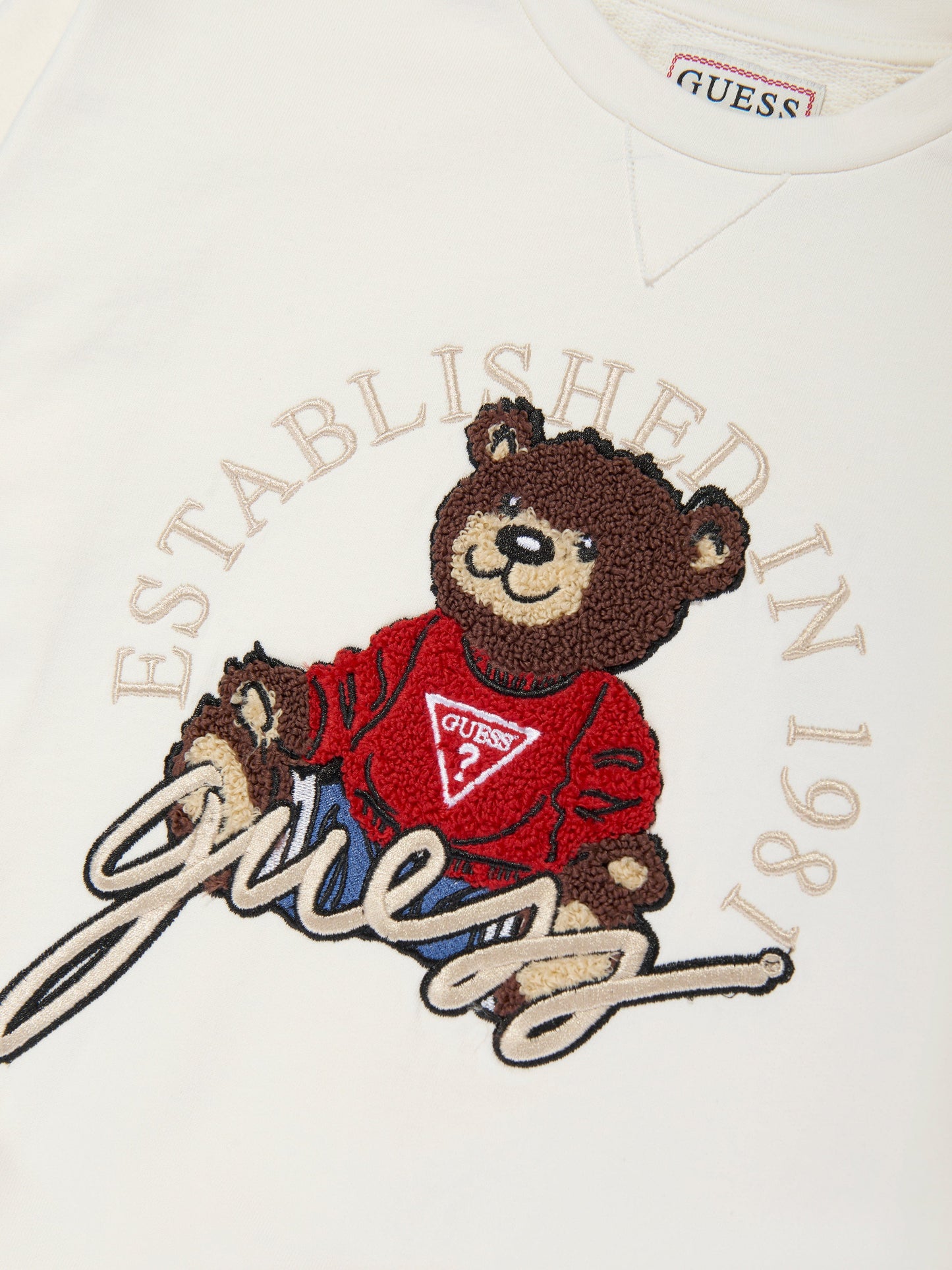 Kids Oversize Active Sweatshirt in White