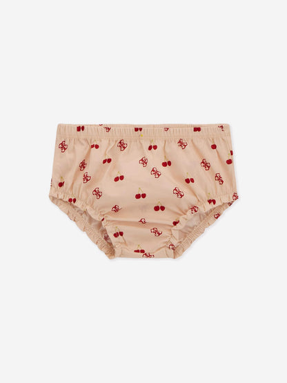 Baby Girls Cherry Dress with Knickers in Pink