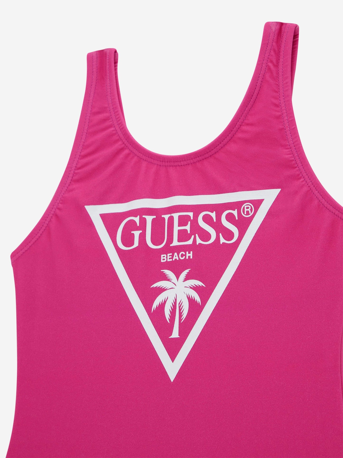 Girls Logo Swimsuit in Pink