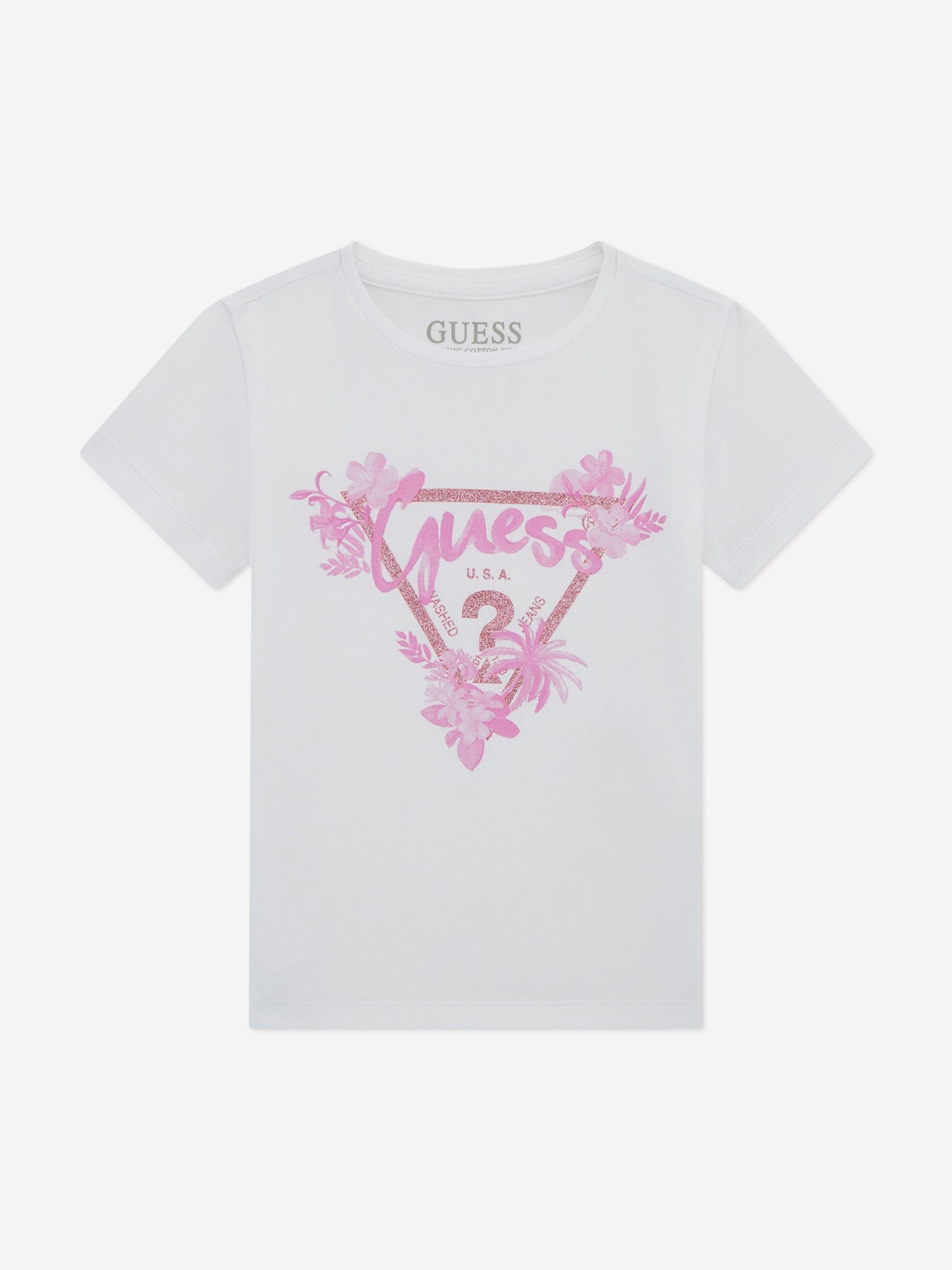 Girls Batwing T-Shirt in White