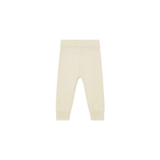 女婴白色羊毛打底裤