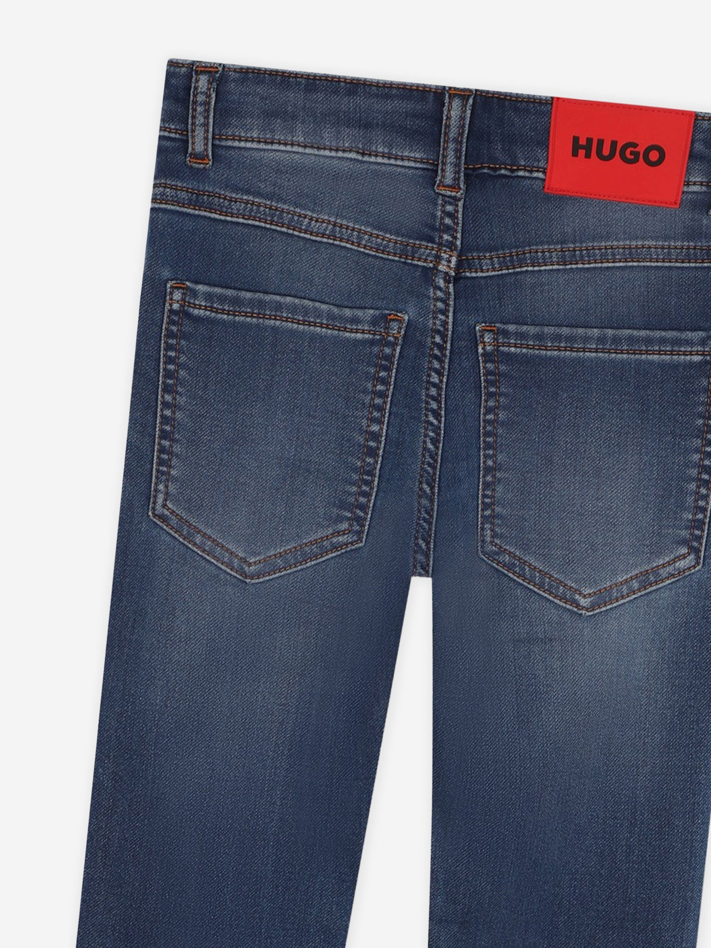Hugo Boys 蓝色修身牛仔裤
