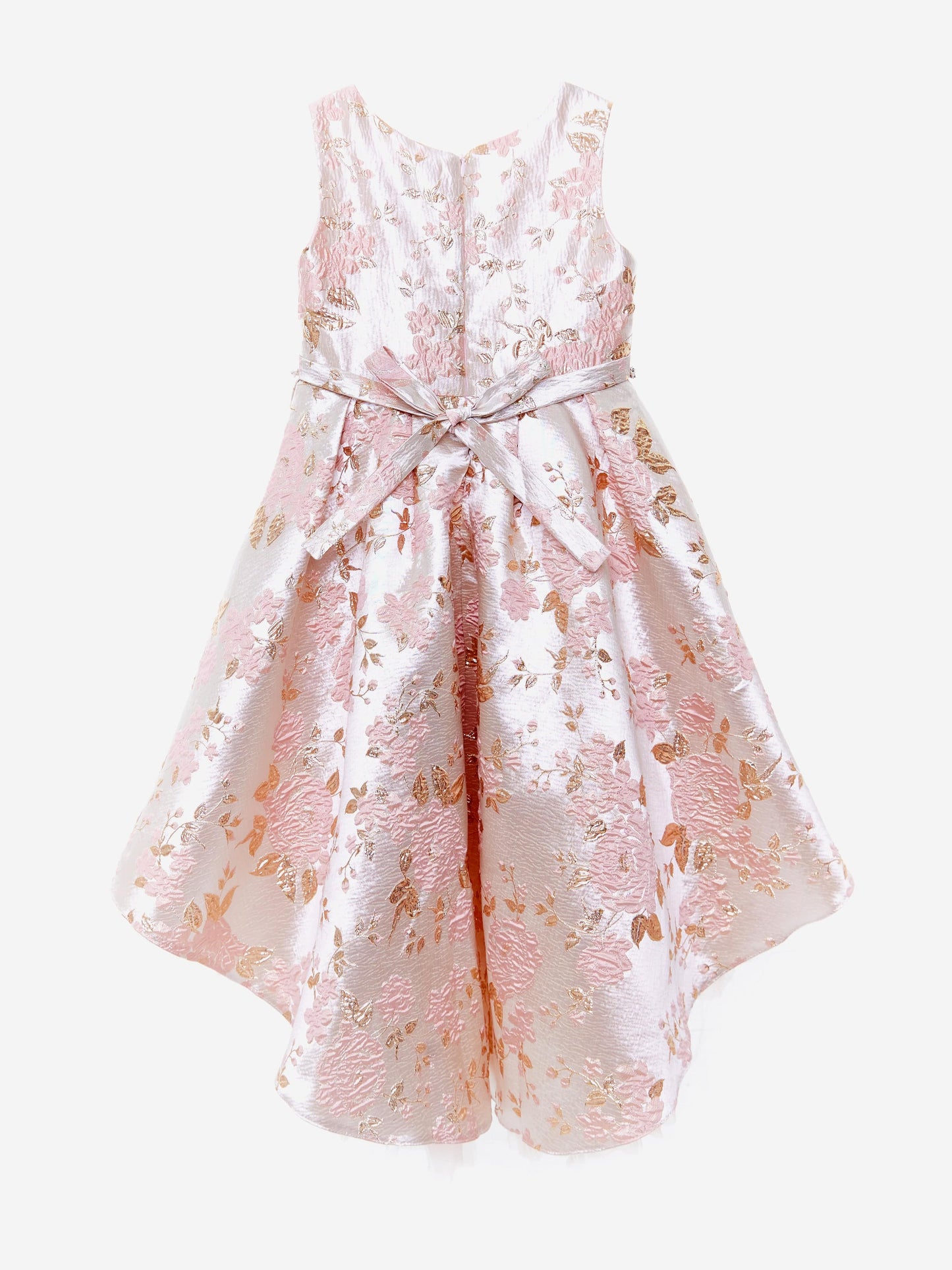 Girls Shimmering Rose Dress in Pink