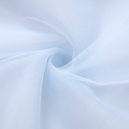 女童高定冰雪羽毛礼服裙