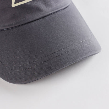 儿童灰色棒球帽