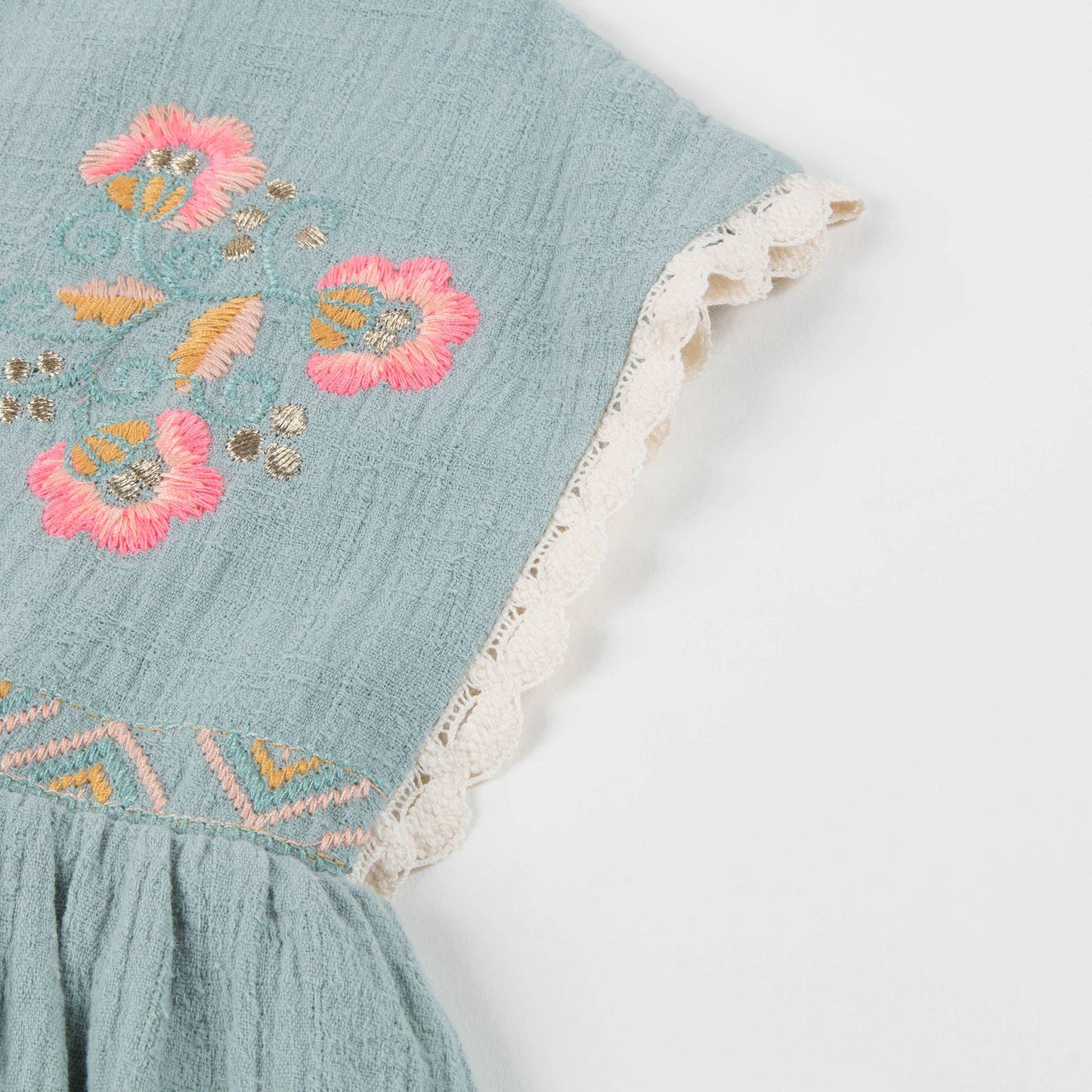 Girls Blue "Oleste" Dress