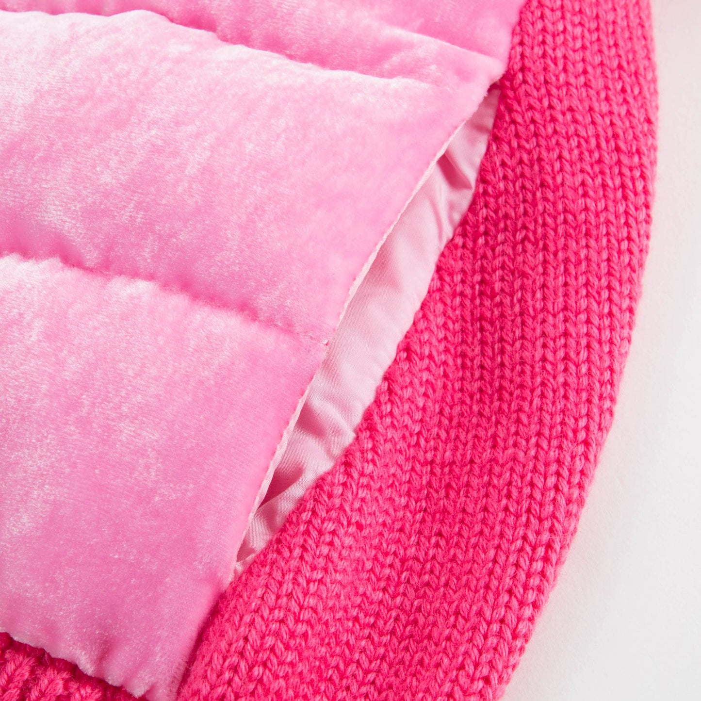 Girls Pink "MAGLIA TRICOT" Cardigan