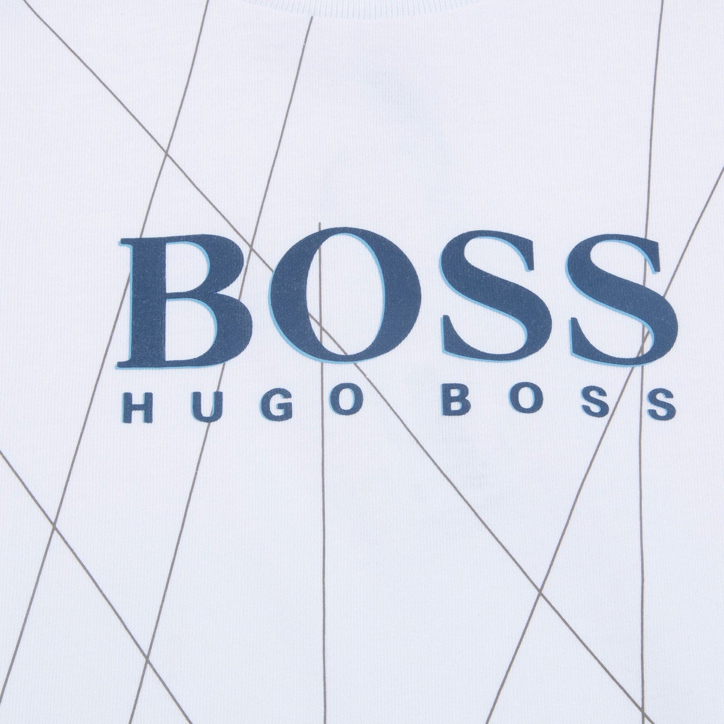 Boys White Logo T-shirt