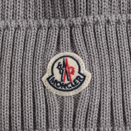 Boys Grey Wool Hat