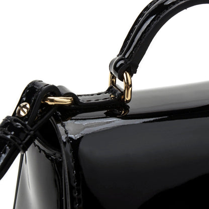 Girls Black Calf Bag