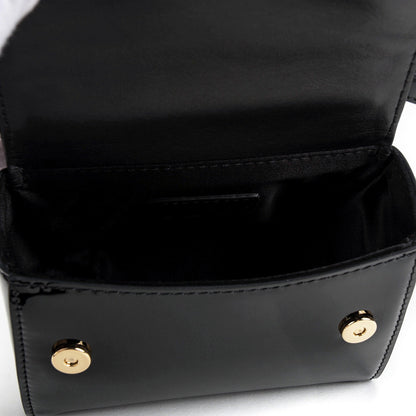 Girls Black Calf Bag