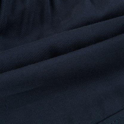 Girls Navy Blue Viscose Shorts