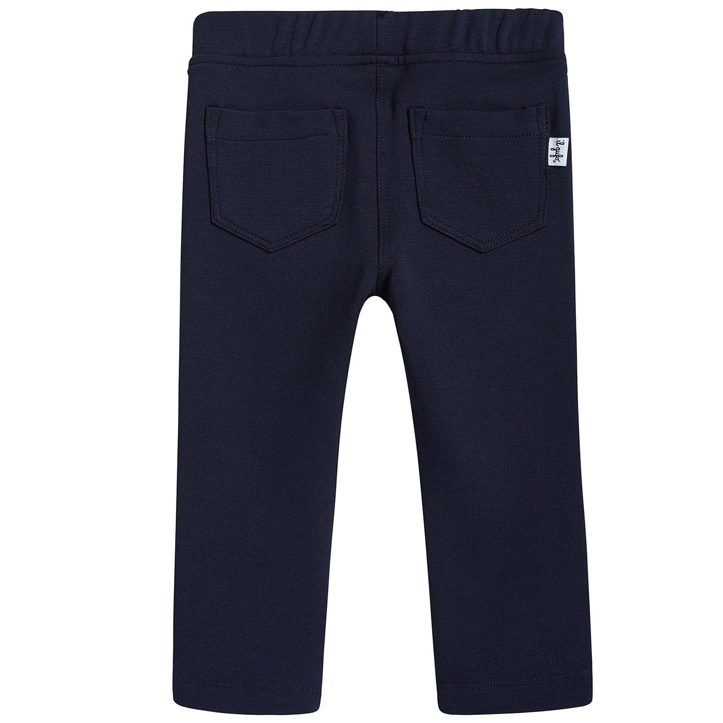 Girls Navy Blue jersey Trousers
