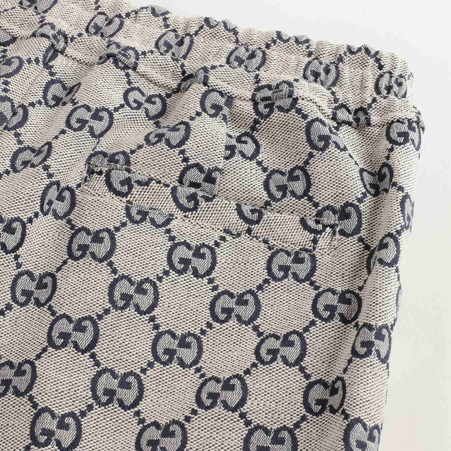 Boys Beige GG Cotton Trousers