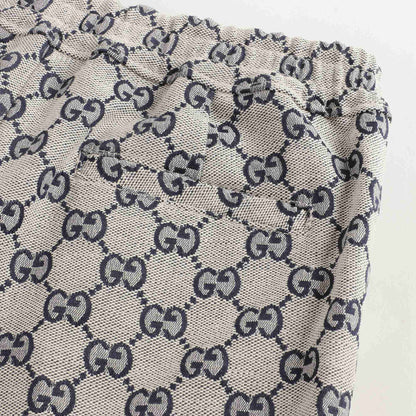 Boys Beige GG Cotton Trousers