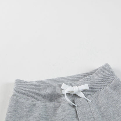 Boys Grey Logo Tracksuit Trousers