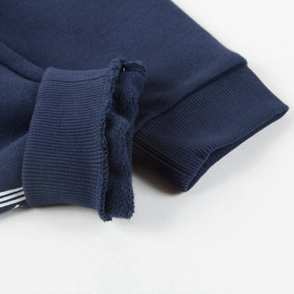 Boys Navy Blue Cotton  Tracksuit Trousers