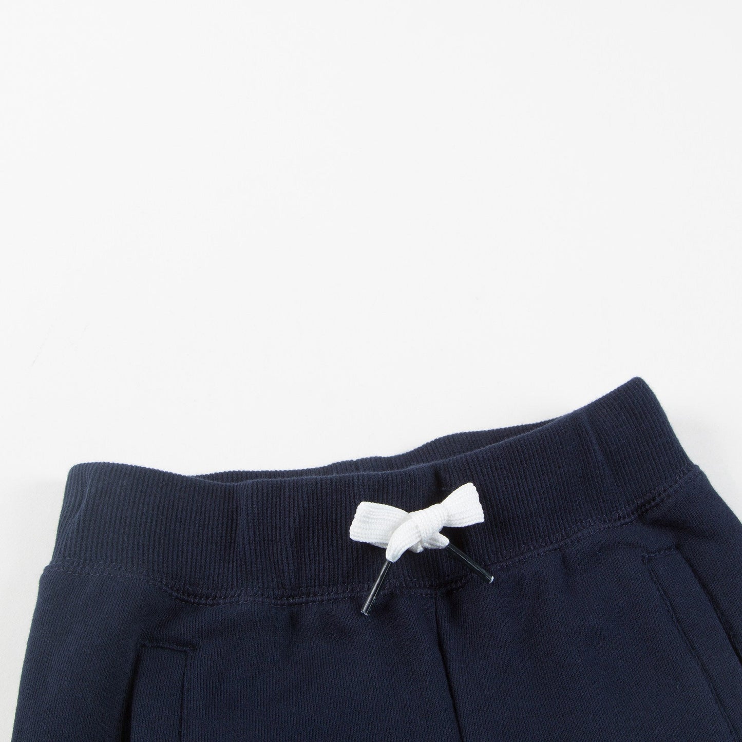 Girls Dark Blue Cotton  Tracksuit Trousers