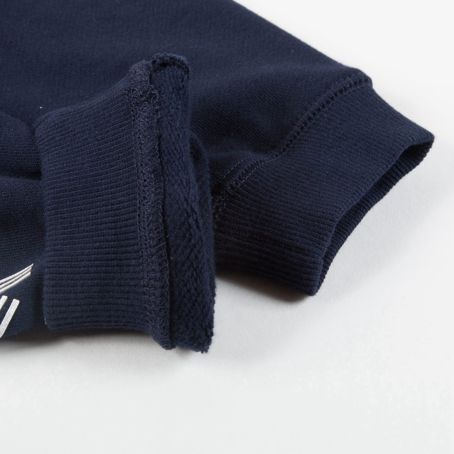 Girls Dark Blue Cotton  Tracksuit Trousers
