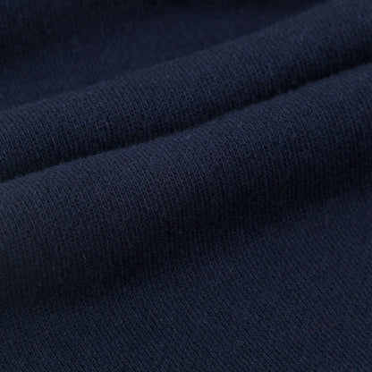 Girls Dark Blue Cotton  Tracksuit Trousers