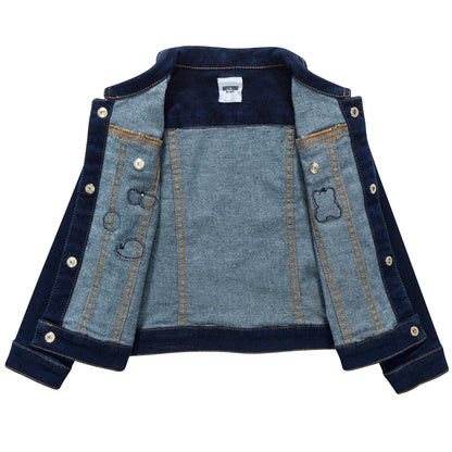 Baby Girls & Boys Dark Blue Cotton Rider