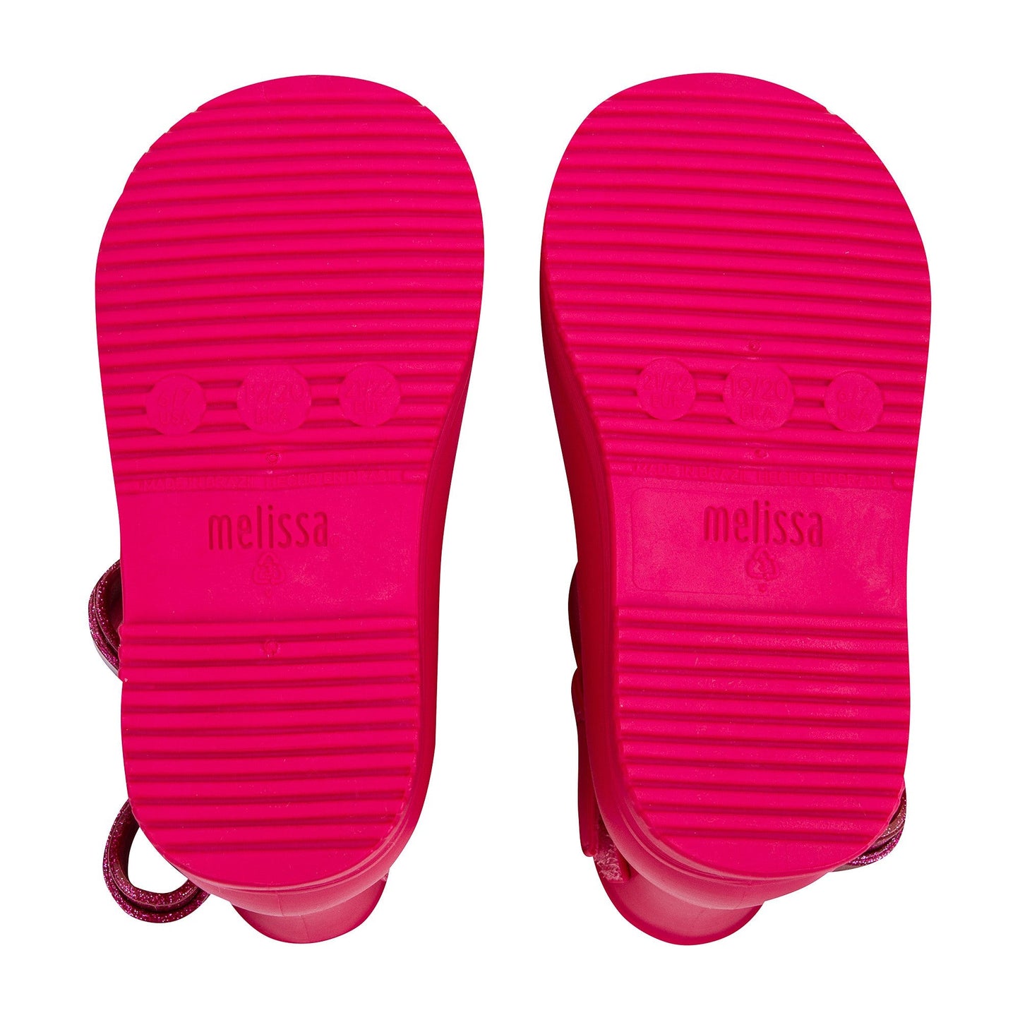 Girls Dark Pink Jelly Rainshoes with Bow