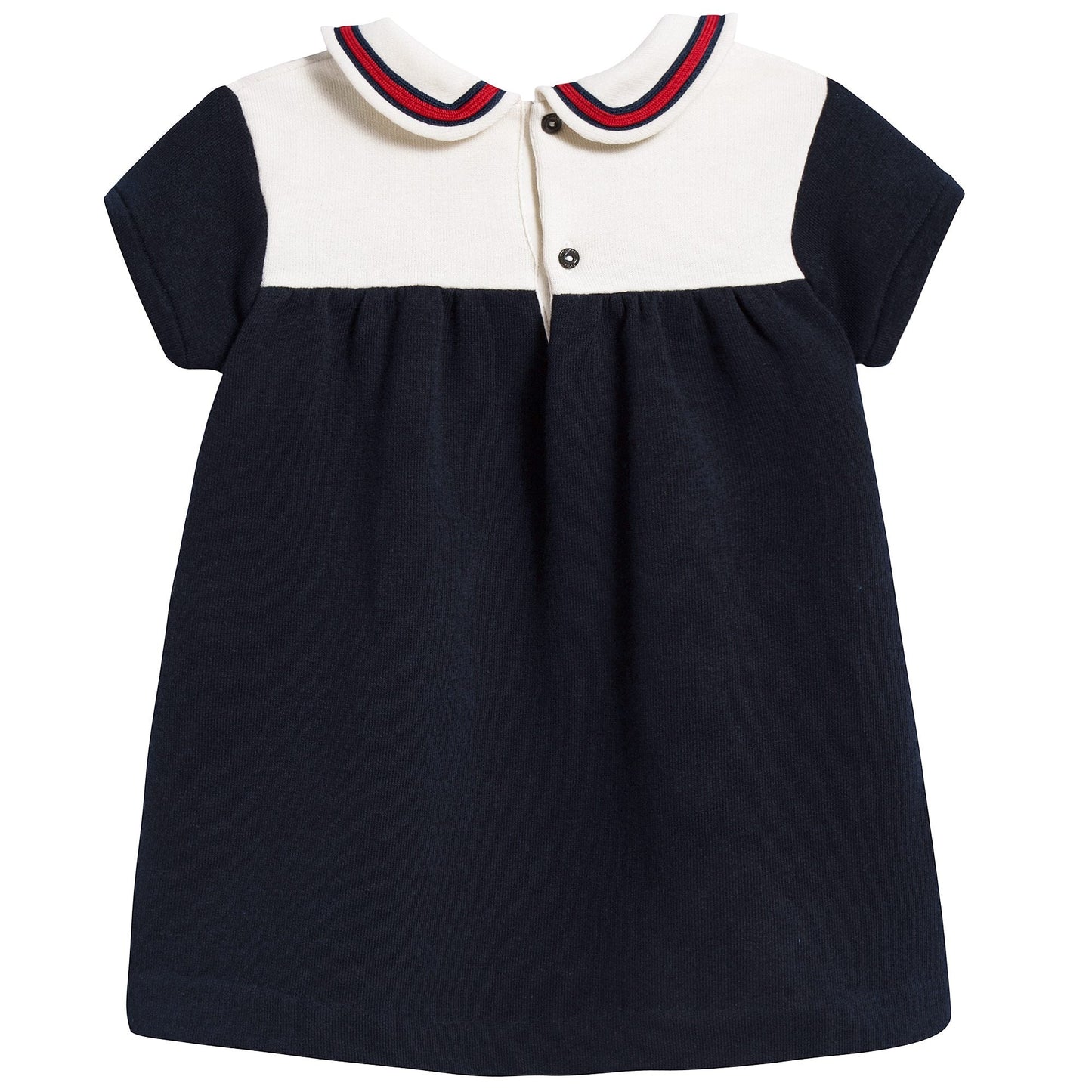 Baby Girls Blue Jersey Dress