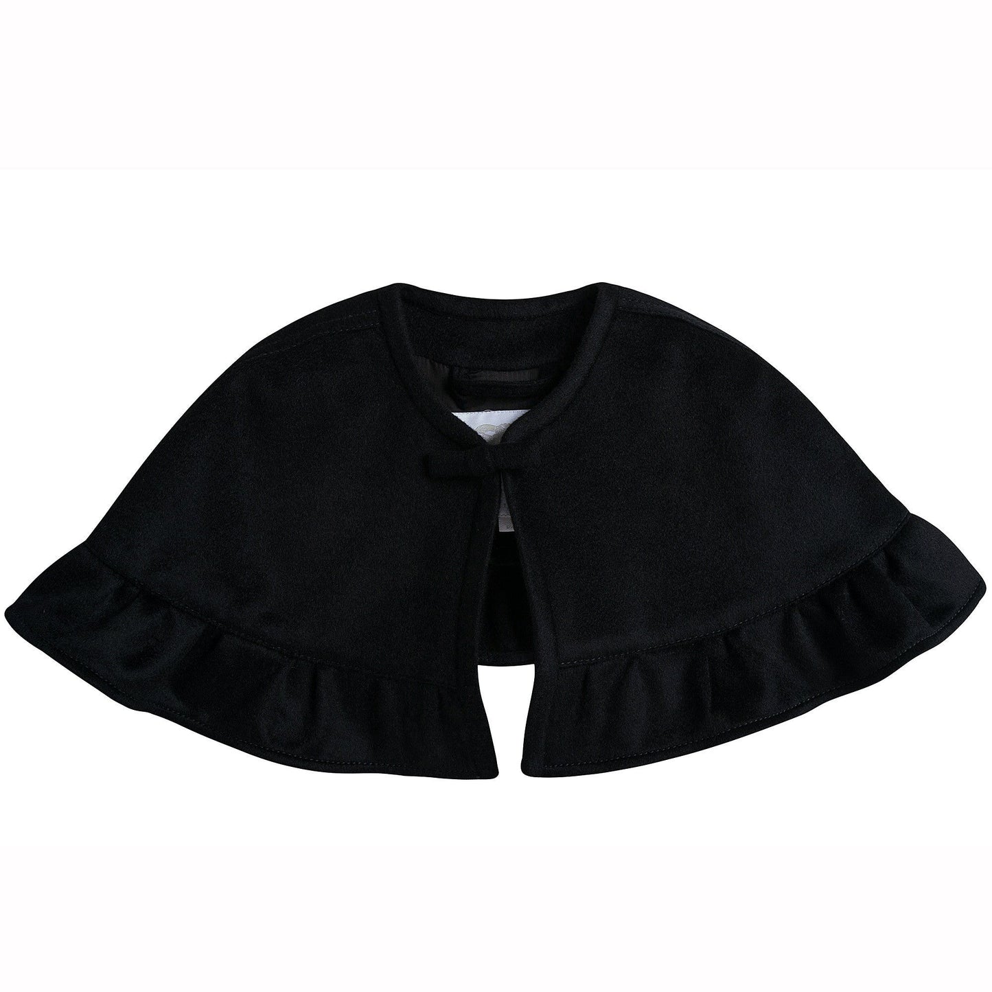 Girls Black Loutus Leaf  Shawls