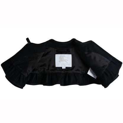 Girls Black Loutus Leaf  Shawls