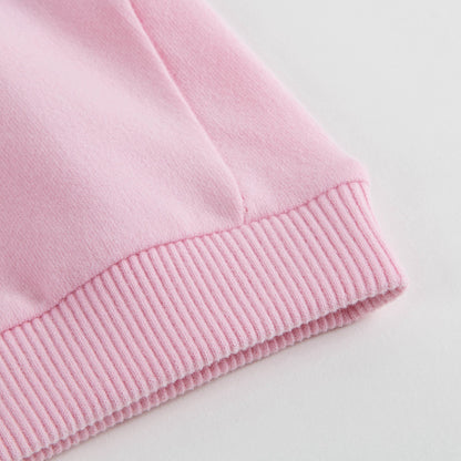 Baby Girls Rose Cotton Sweatshirt