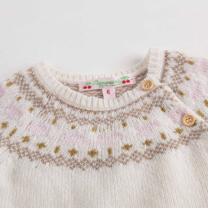 Baby Girls Ivory Wool Sets
