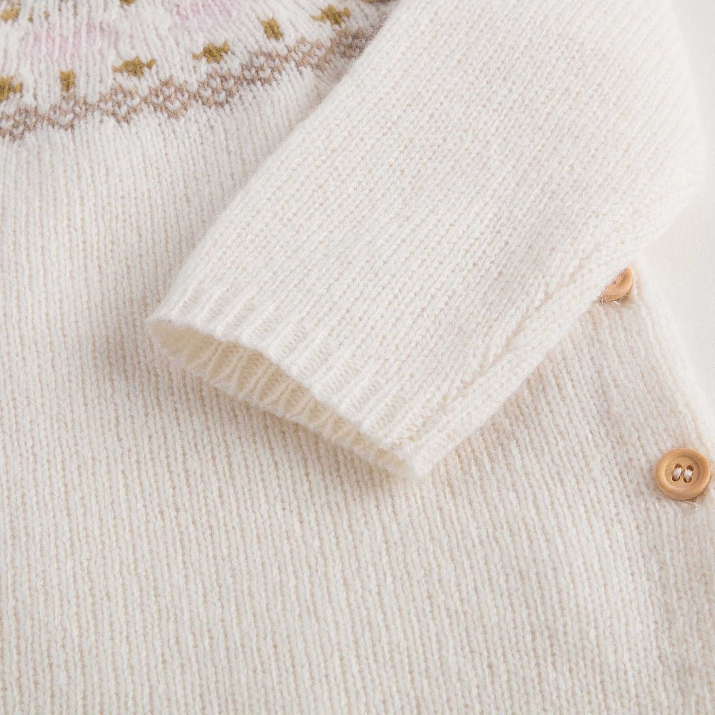 Baby Girls Ivory Wool Sets